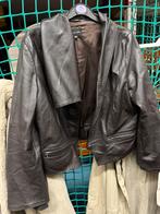 Claudia strater leren jas, Kleding | Dames, Ophalen of Verzenden, Zo goed als nieuw, Maat 42/44 (L), Bruin