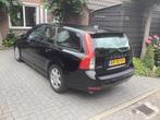 Volvo V50 2.4 D5 Geartronic 2007 Zwart, Auto's, Volvo, Stof, Zwart, Stationwagon, Diesel