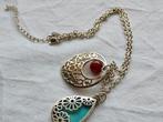 Mooie zilverkleurige ketting van LBVYR, Ophalen of Verzenden, Zo goed als nieuw, Zilver, Overige materialen