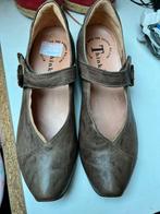 Think! Leren Schoenen Maat 39, Kleding | Dames, Schoenen, Ophalen of Verzenden, Zo goed als nieuw, Grijs, Schoenen met lage hakken