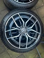 19” orig. Mercedes E-klasse AMG  Pirelli zomerset, Auto-onderdelen, Banden en Velgen, 19 inch, Gebruikt, 275 mm, Banden en Velgen