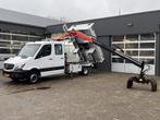 Mercedes-Benz Sprinter 516 2.2 CDI 432 Kipper Laadkraan Palf, Auto's, Bestelauto's, Stof, Gebruikt, 4 cilinders, Wit