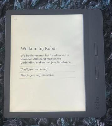 Kobo Libra h2o zwart (zo goed als nieuw) beschikbaar voor biedingen