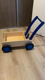 Van Dijk Toys houten loopwagen / duwwagen, Kinderen en Baby's, Ophalen, Zo goed als nieuw