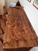 Antieke Franse Boerentafel met Laden, Ophalen