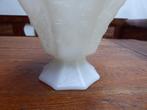 Opaline doos met deksel in wit, Ophalen of Verzenden
