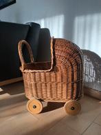 Rieten houten poppenwagen, Kinderen en Baby's, Ophalen, Gebruikt