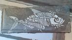beeldhouwwerkstuk FOSSIEL VIS, Antiek en Kunst, Kunst | Beelden en Houtsnijwerken, Ophalen of Verzenden