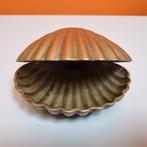decoratieve messing vintage schelp, Ophalen of Verzenden, Koper