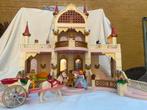 Groot Playmobil prinsessen kasteel, inrichting en bewoners, Ophalen of Verzenden, Gebruikt