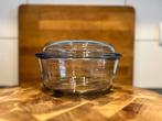 Pyrex corning, ovenschaal van blauw glas, Ophalen of Verzenden