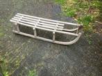 antieke slee, Ophalen, Gebruikt, Hout