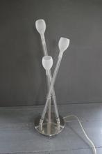 Zijlstra tafellamp lamp met dimmer, 50 tot 75 cm, Ophalen of Verzenden, Zo goed als nieuw, Glas