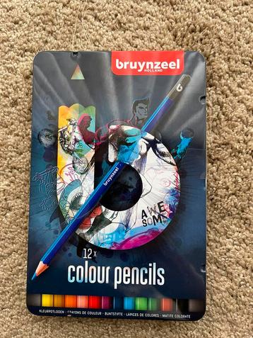 Bruynzeel Holland 12 x Colour Pencils. beschikbaar voor biedingen