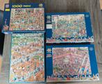 Jan van haasteren puzzels 100p stukjes, Ophalen, 500 t/m 1500 stukjes, Gebruikt