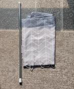 Shower Curtain and Rod, Ophalen, Zo goed als nieuw, Grijs, Overige typen