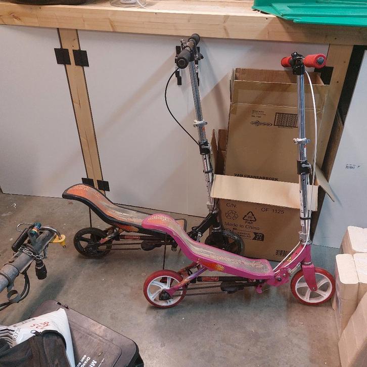 Space scooter, Kinderen en Baby's, Speelgoed | Buiten | Voertuigen en Loopfietsen, Gebruikt, Overige typen, Ophalen