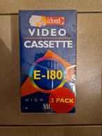 *3 pack E-180 videocassettes geseald in verpakking*, Videoband, Ophalen of Verzenden, Zo goed als nieuw