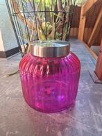 Mooie voorraadpot decoratiepot glas, Huis en Inrichting, Keuken | Potten en Pannen, Ophalen of Verzenden, Zo goed als nieuw, Glas