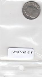 S19-USA-0035 Verenigde Staten 1 dime 1968 D KM# 195a VF Roos, Verzenden, Noord-Amerika