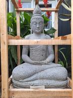 Lavasteen Boeddha - 105cm!, Ophalen, Www.ibizasfeer.nl, Nieuw, Info@ibizasfeer.nl