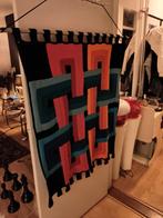 2944 Vintage Op-Art Wandkleed Jellina Verhoeff, 50 tot 100 cm, Ophalen of Verzenden, Rechthoekig, Vintage, Op-Art