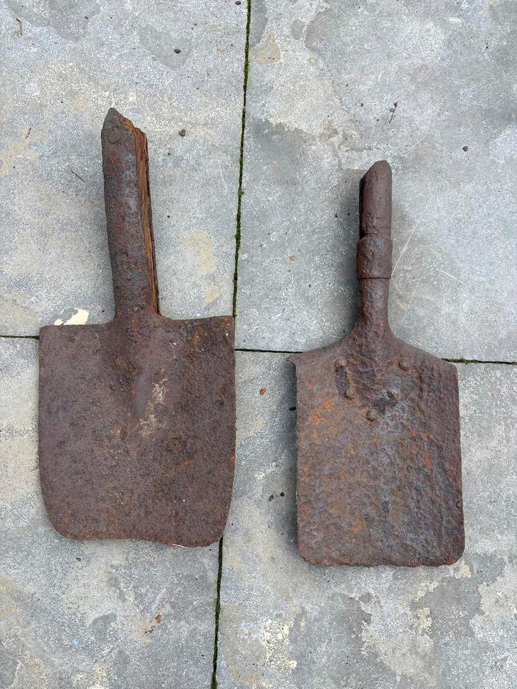 WW2 Duitse Schep - Bodemvondst, Antiek en Kunst, Antiek | Gereedschap en Instrumenten, Ophalen of Verzenden