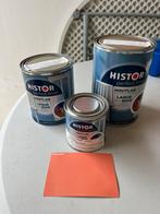 Ongeopende histor houtlak terracotta 2,25 L, Doe-het-zelf en Verbouw, Verf, Beits en Lak, Ophalen, Overige kleuren, Nieuw, Lak