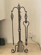 Openhaard gereedschap set, Huis en Inrichting, Haarden, Ophalen, Gebruikt, Inzethaard, Houthaard