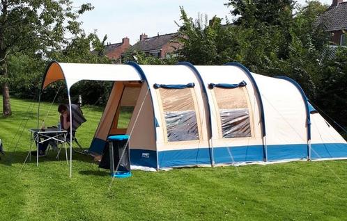 Tunneltent Vrijbuiter tent Michigan 4, Caravans en Kamperen, Tenten, tot en met 4, Gebruikt, Ophalen