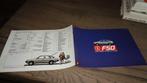 Folder  FSO  PRIMA  1.5CLE  &  1.5 SLE, Boeken, Auto's | Folders en Tijdschriften, Verzenden, Nieuw, Overige merken