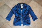 Joseph Ribkoff chique glans jasje mt 42 valt mt 40, Maat 38/40 (M), Blauw, ., Joseph Ribkoff