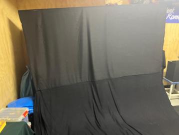 stof van katoen zwart beschikbaar voor biedingen