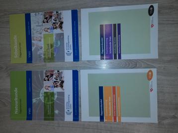 Examentraining boeken / examenbundel, scheikunde natuurkunde beschikbaar voor biedingen
