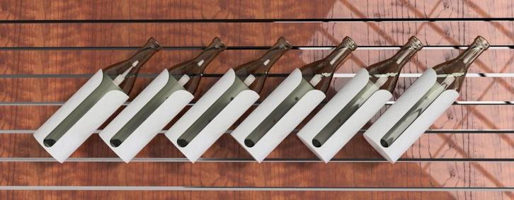 Wijnfles houder Caravan kast keuken wand etc. Div kleuren, Caravans en Kamperen, Caravan accessoires, Nieuw, Verzenden