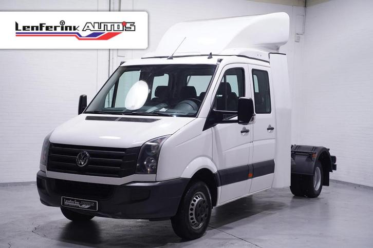 Volkswagen Crafter 2.0 TDI 163 pk BE-Trekker Dubbel Cabine 7, Auto's, Bestelauto's, Bedrijf, Te koop, ABS, Airconditioning, Alarm