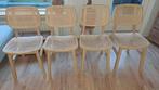 Voxlov stoelen - set van 4, Huis en Inrichting, Stoelen, Ophalen, Riet of Rotan, Gebruikt, Bruin