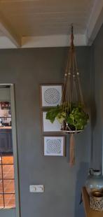 Mooie Macramé Plantenhanger, Huis en Inrichting, Woonaccessoires | Overige, Ophalen of Verzenden, Nieuw