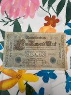 Reichsbanknote 1000 Duitse mark, Postzegels en Munten, Bankbiljetten | Europa | Niet-Eurobiljetten, Ophalen of Verzenden, Duitsland