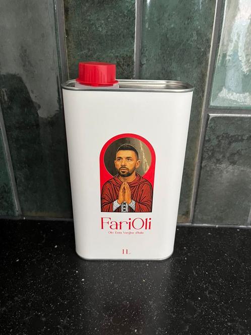FariOli extra vergine olijfolie. Ajax collectors item., Verzamelen, Blikken, Nieuw, Overige merken, Ophalen