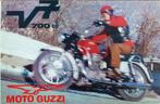 Folder MOTO GUZZI V7 700cc 1967, Motoren, Handleidingen en Instructieboekjes, Ophalen of Verzenden, Moto Guzzi