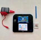Nintendo 2DS + 2 Mario Spellen 🎮, Spelcomputers en Games, Spelcomputers | Nintendo 2DS en 3DS, Verzenden, Zo goed als nieuw, 2DS
