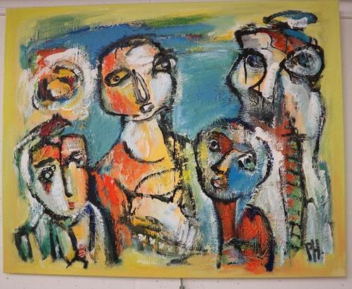 Peter Hermans, Keus, Antiek en Kunst, Kunst | Schilderijen | Modern, Ophalen of Verzenden