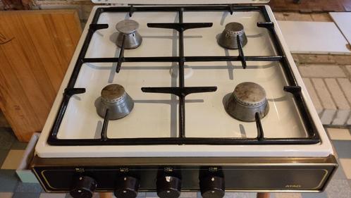 Atag gasfornuis (geen oven), Witgoed en Apparatuur, Kookplaten, Gebruikt, Vrijstaand, Gas, 4 kookzones, Ophalen