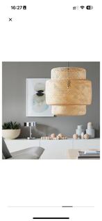 Sinnerlig bamboo hanglamp, Huis en Inrichting, Lampen | Hanglampen, Ophalen, Overige materialen, Bamboo/handmade, Zo goed als nieuw