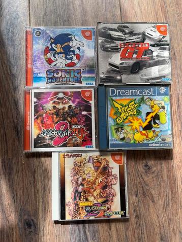 5 Sega Dreamcast games beschikbaar voor biedingen
