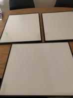 3 Foto of posterlijsten zwart metaal (40x50cm elk), Ophalen, Gebruikt