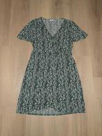 Jurk midi groen zwart wit overslag | XL | WE, WE, Maat 46/48 (XL) of groter, Ophalen of Verzenden, Zo goed als nieuw
