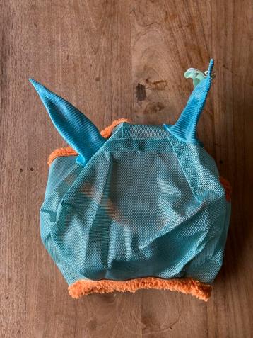 Licht blauw oranje amigo hoofdkap vliegenmasker mt oren Shet beschikbaar voor biedingen