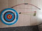 Boogschietset - Boog, pijlen en doelwit, Ophalen of Verzenden
